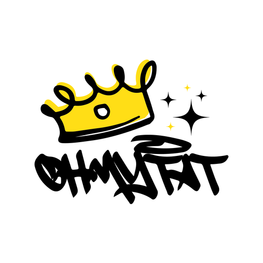 OhMyTat Logo Temporary Tattoo Set